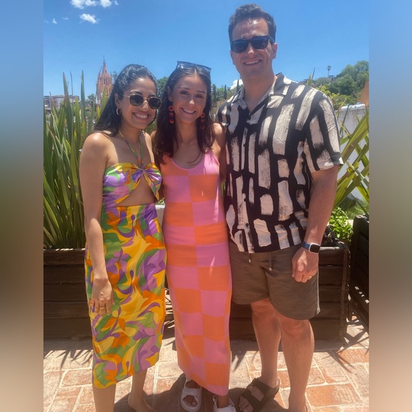 Peppermayo checkered strap maxi dress - Picture 4 of 5